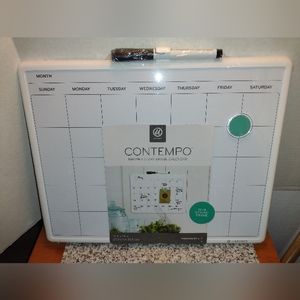 11x14 magnetic dry erase calendar - U Brands Magnetic Monthly Dry Erase Calendar